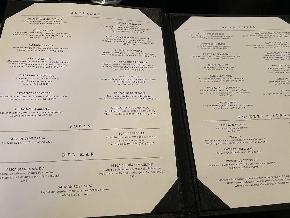 Eloise Chic Cuisine Menu - Image 2
