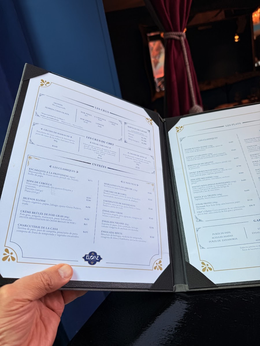 Eloise Chic Cuisine Menu - Image 6